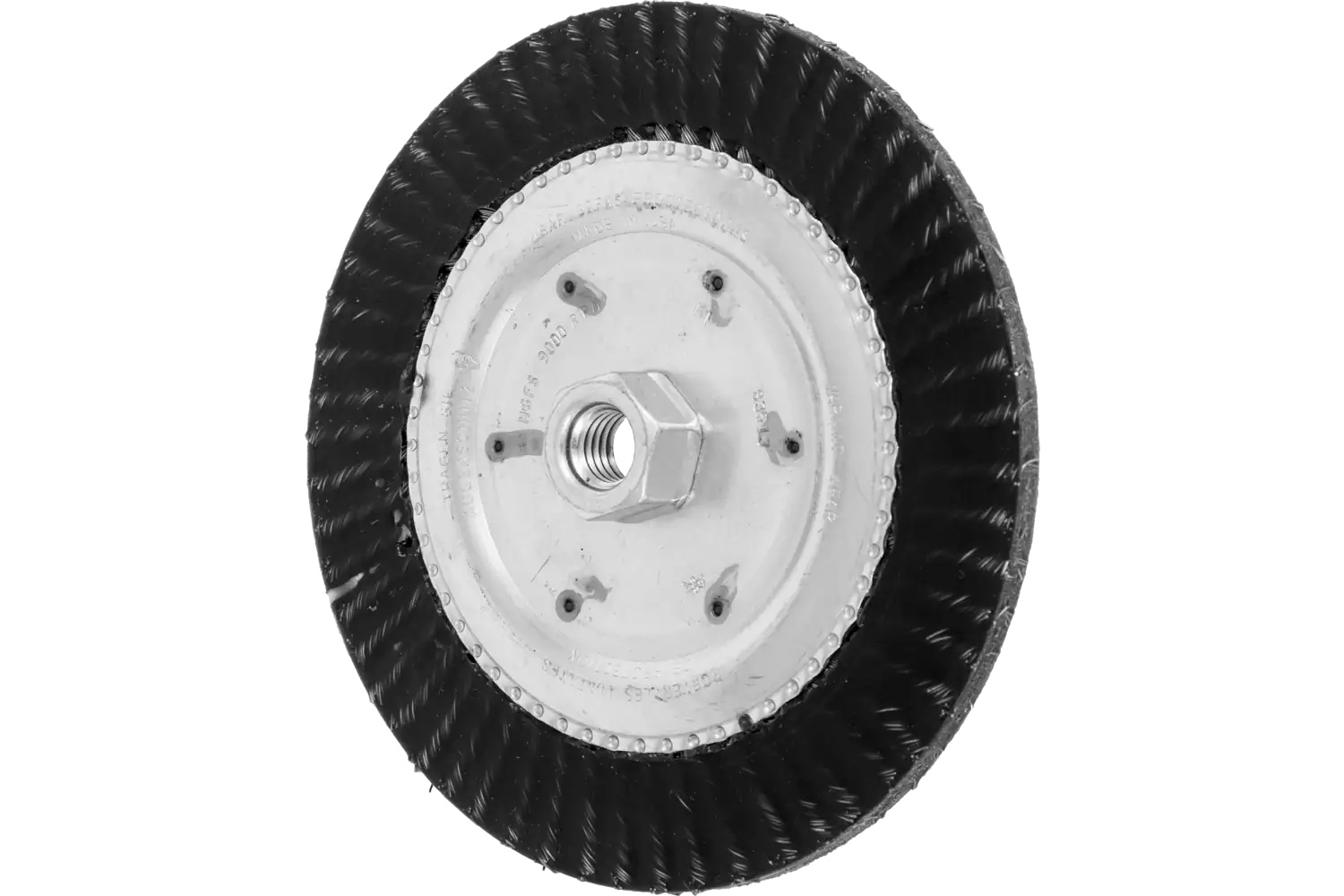 Picture of Pferd Encapsulated Stringer Bead Brush 6-7/8" Dia .020 Cs 5/8-11" Thread Ecap® E4